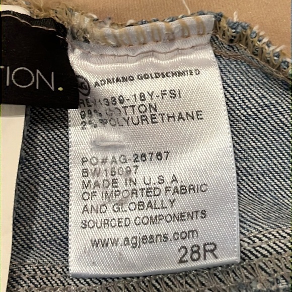 Ag Adriano Goldschmied Maternity Full Panel Pull On Size 28R - Picture 9 of 16